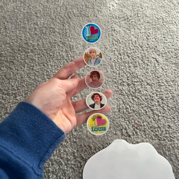 One Direction Sticker Set - Picture 5 of 9